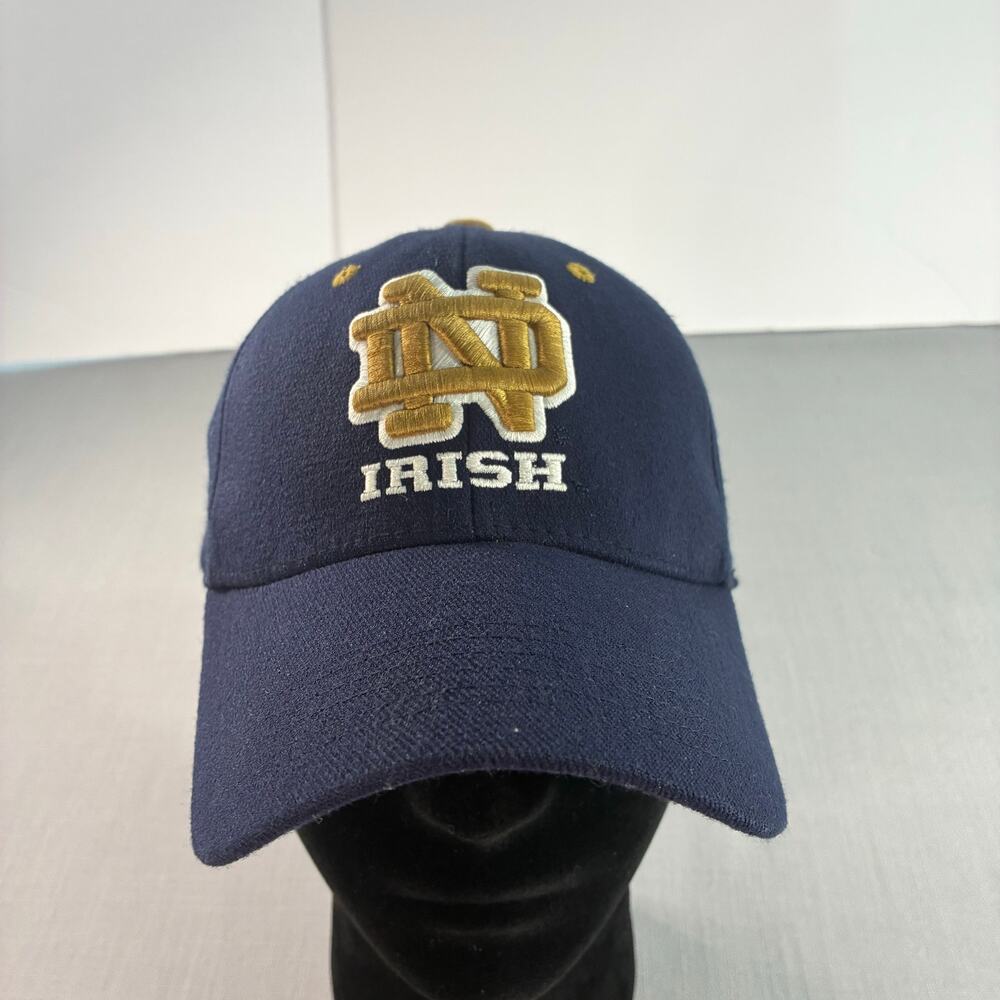 Top Of The World Notre Dame Fighting Irish Flex Fit Hat Navy Cap